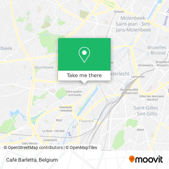 Café Barletta map