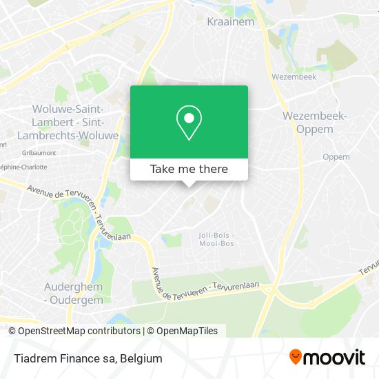 Tiadrem Finance sa map