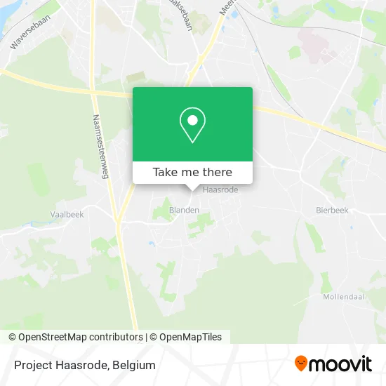 Haasrode Project map