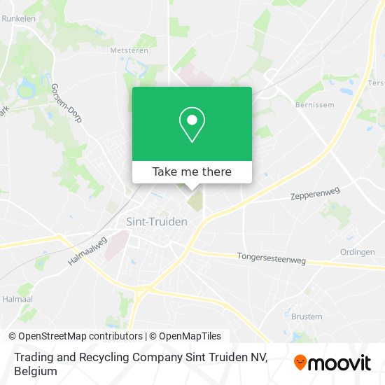 Trading and Recycling Company Sint Truiden NV map