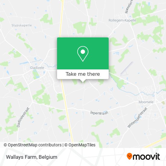 Wallays Farm map