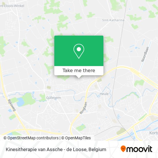 Kinesitherapie van Assche - de Loose map