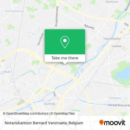 Notariskantoor Bernard Verstraete plan