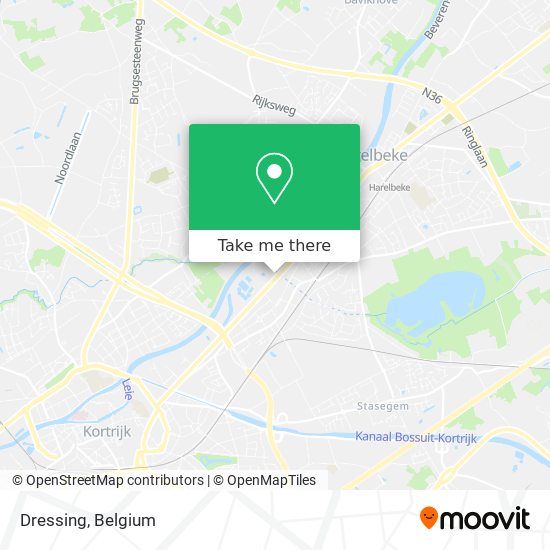 Dressing map