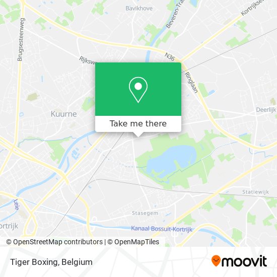 Tiger Boxing map