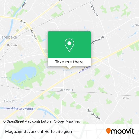 Magazijn Gaverzicht Refter map