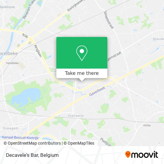 Decavele's Bar map