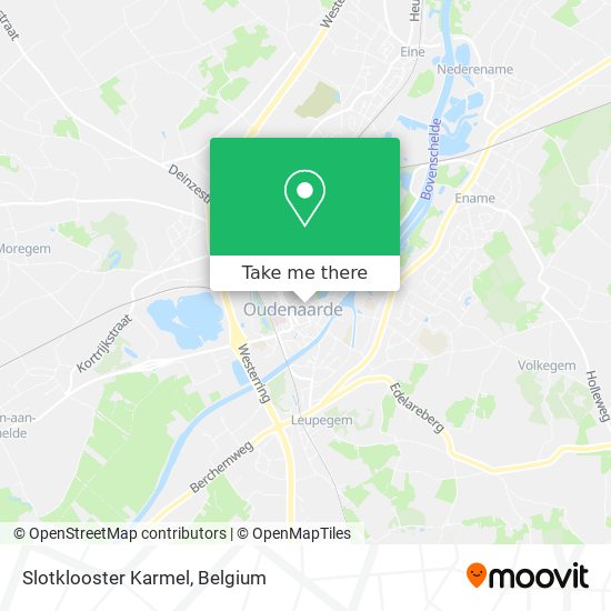 Slotklooster Karmel map