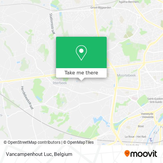 Vancampenhout Luc map