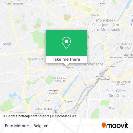 Euro Motor H I map