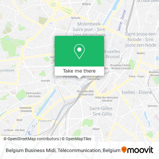 Belgium Business Midi, Télécommunication plan