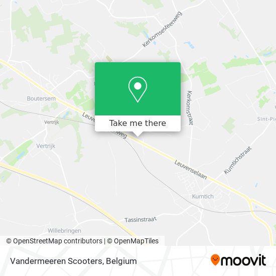 Vandermeeren Scooters map