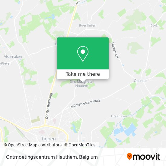 Ontmoetingscentrum Hauthem map