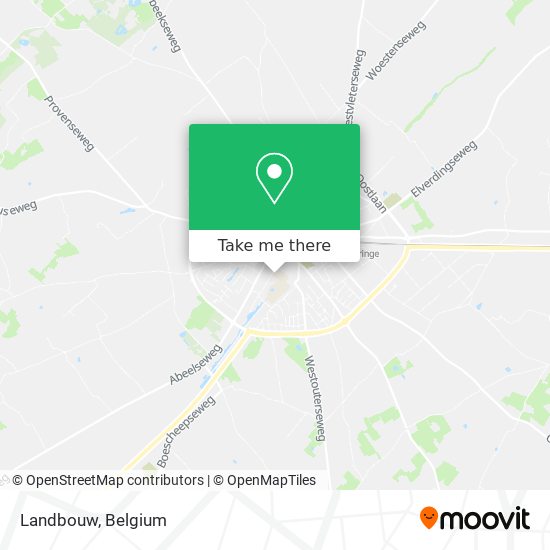 Landbouw map