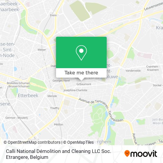 Calli National Démolition and Cleaning LLC Soc. Etrangere map