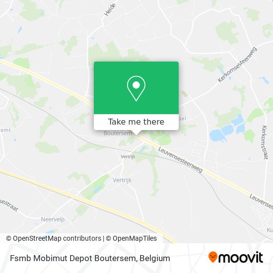 Fsmb Mobimut Depot Boutersem map