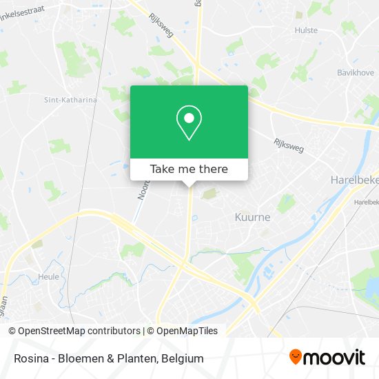 Rosina - Bloemen & Planten map