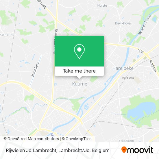 Rijwielen Jo Lambrecht, Lambrecht / Jo map