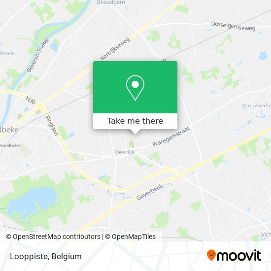 Looppiste map