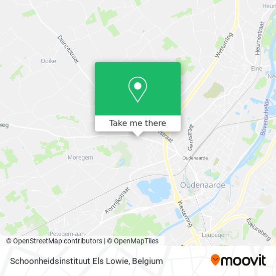 Schoonheidsinstituut Els Lowie map