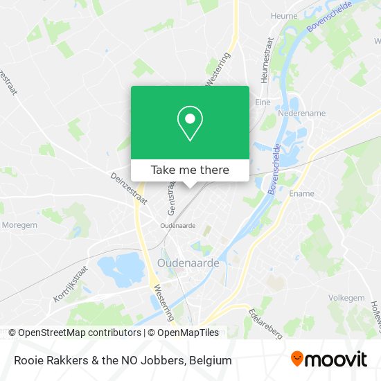 Rooie Rakkers & the NO Jobbers map