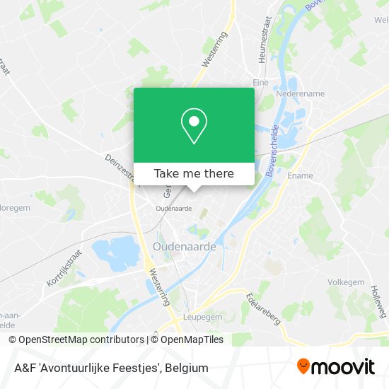 A&F 'Avontuurlijke Feestjes' plan