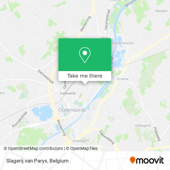 Slagerij van Parys plan