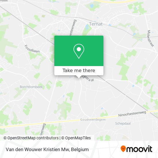 Van den Wouwer Kristien Mw map