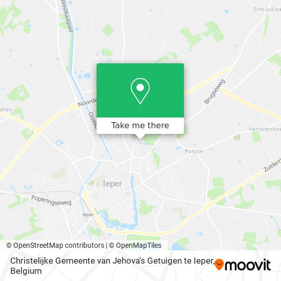 Christelijke Gemeente van Jehova's Getuigen te Ieper map