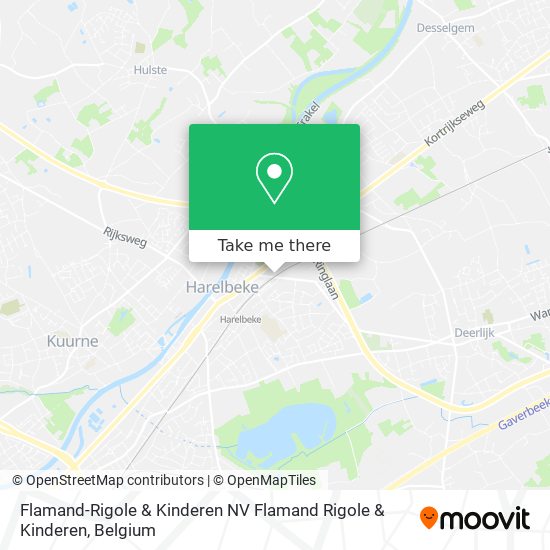 Flamand-Rigole & Kinderen NV Flamand Rigole & Kinderen map