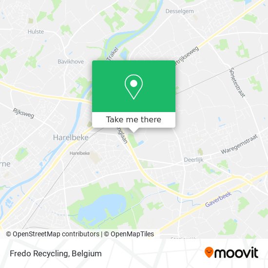 Fredo Recycling map