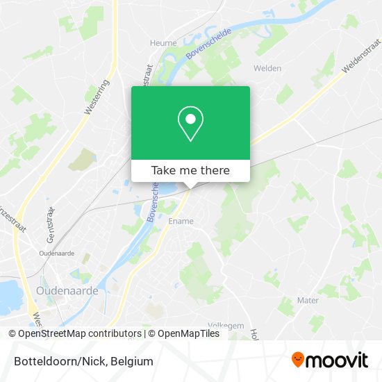Botteldoorn/Nick map
