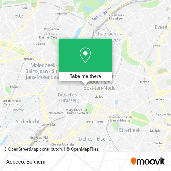 Adecco map