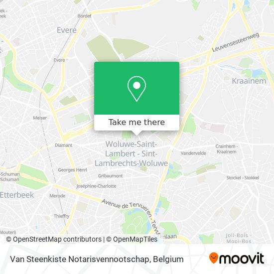 Van Steenkiste Notarisvennootschap map