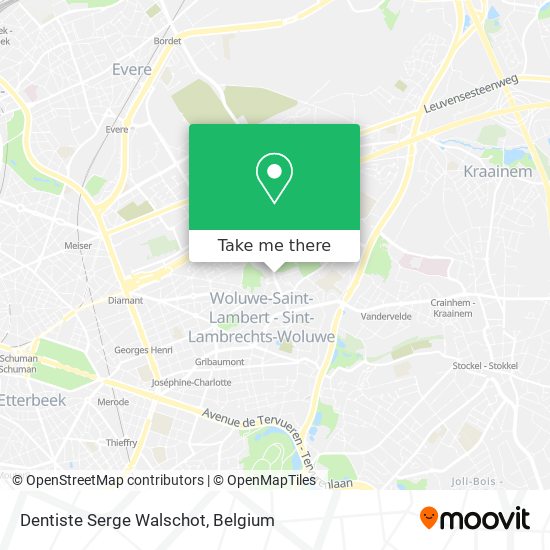 Dentiste Serge Walschot plan