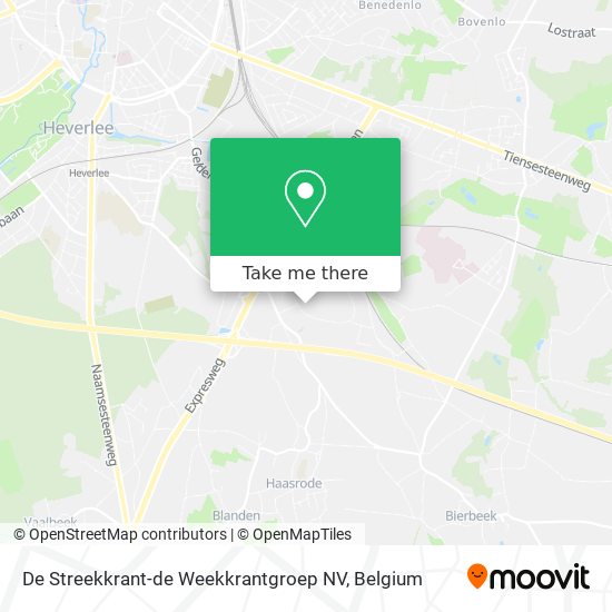 De Streekkrant-de Weekkrantgroep NV map