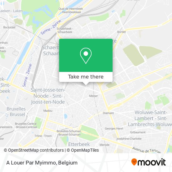 A Louer Par Myimmo map