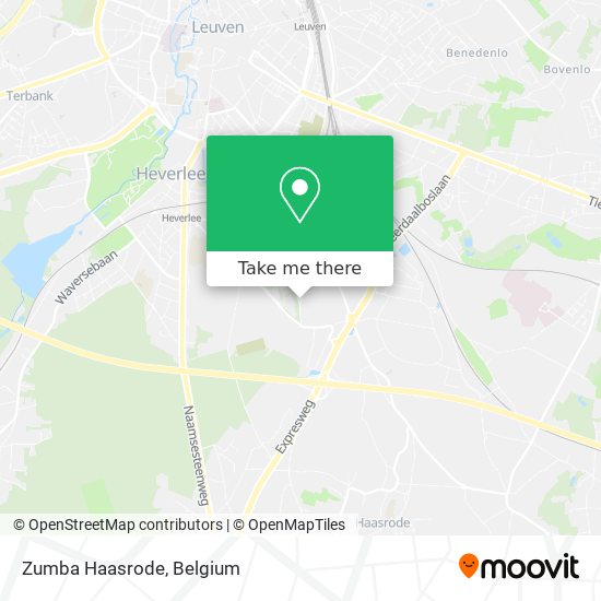 Zumba Haasrode map