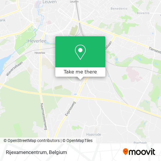 Rijexamencentrum map