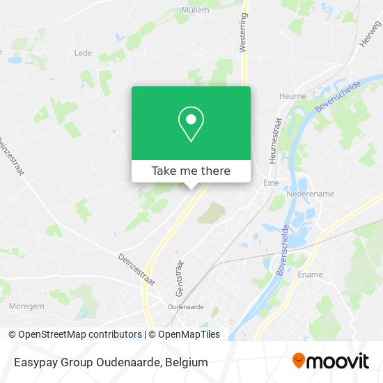 Easypay Group Oudenaarde map