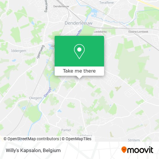 Willy's Kapsalon map