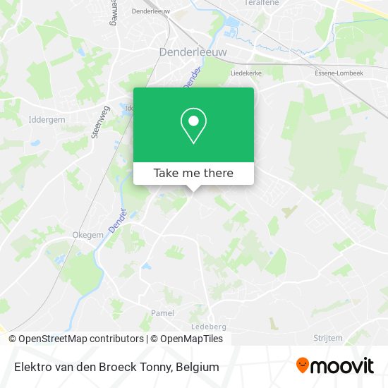 Elektro van den Broeck Tonny map