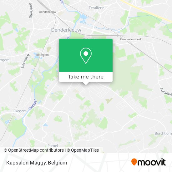 Kapsalon Maggy map