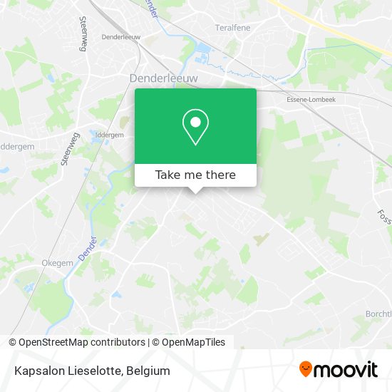 Kapsalon Lieselotte map