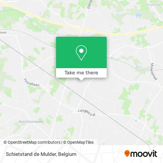 Schietstand de Mulder map