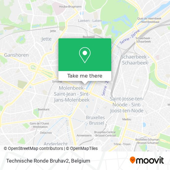 Technische Ronde Bruhav2 map