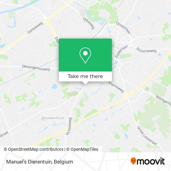 Manuel's Dierentuin map