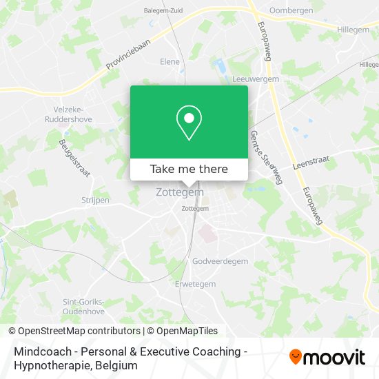 Mindcoach - Personal & Executive Coaching - Hypnotherapie map