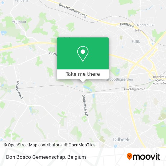 Don Bosco Gemeenschap map