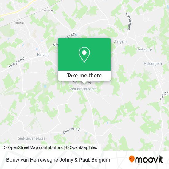 Bouw van Herreweghe Johny & Paul map